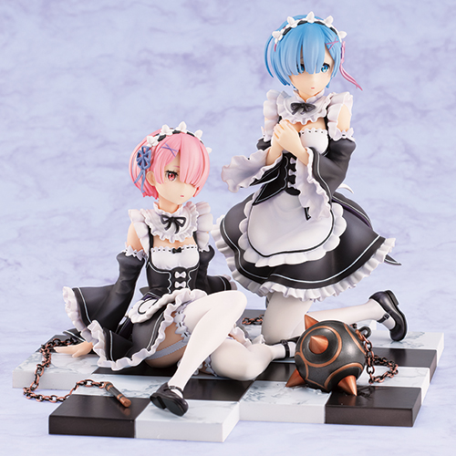 Ram & Rem Special Pedestal Complete Set Ver.