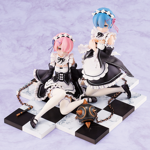 Ram & Rem Special Pedestal Complete Set Ver.