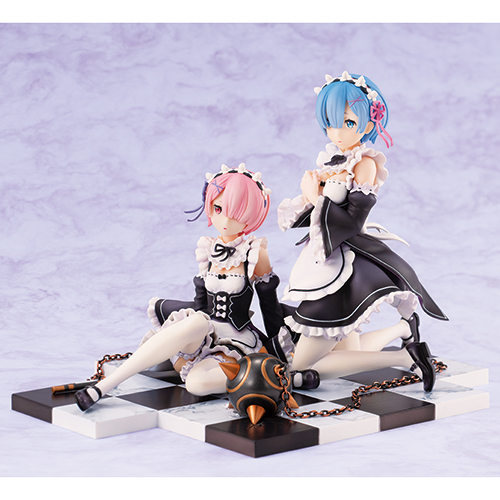 Ram & Rem Special Pedestal Complete Set Ver.