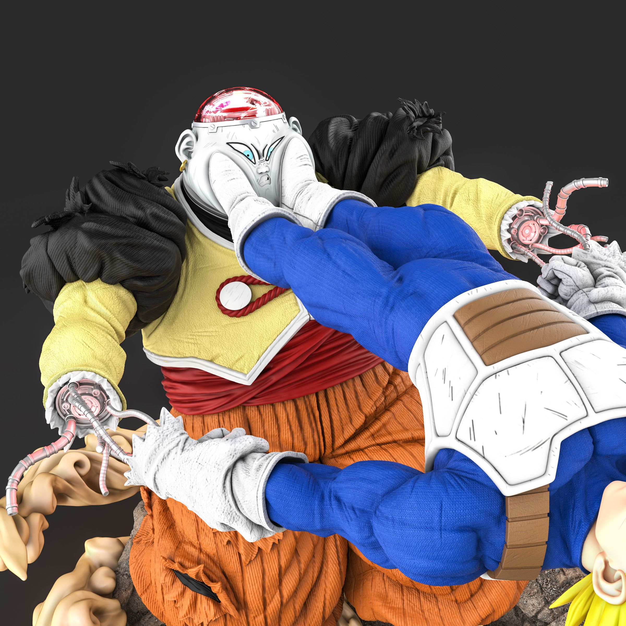 Vegeta Vs Android 19