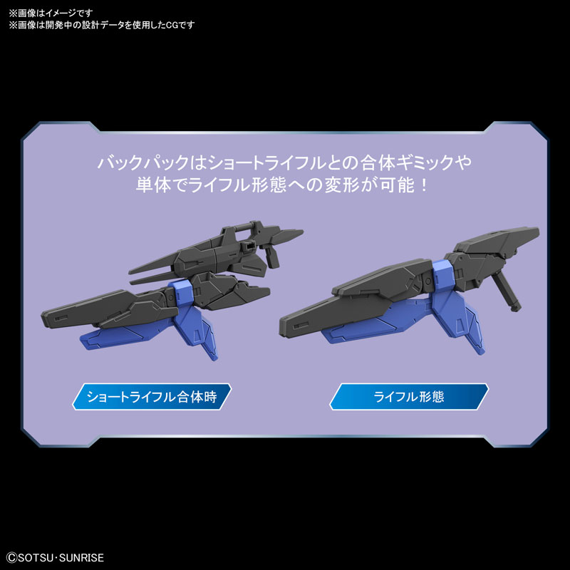 HGBD:R 1/144 00 Gundam Series New Unit Plastic Model - Gundam Build Divers Re:RISE