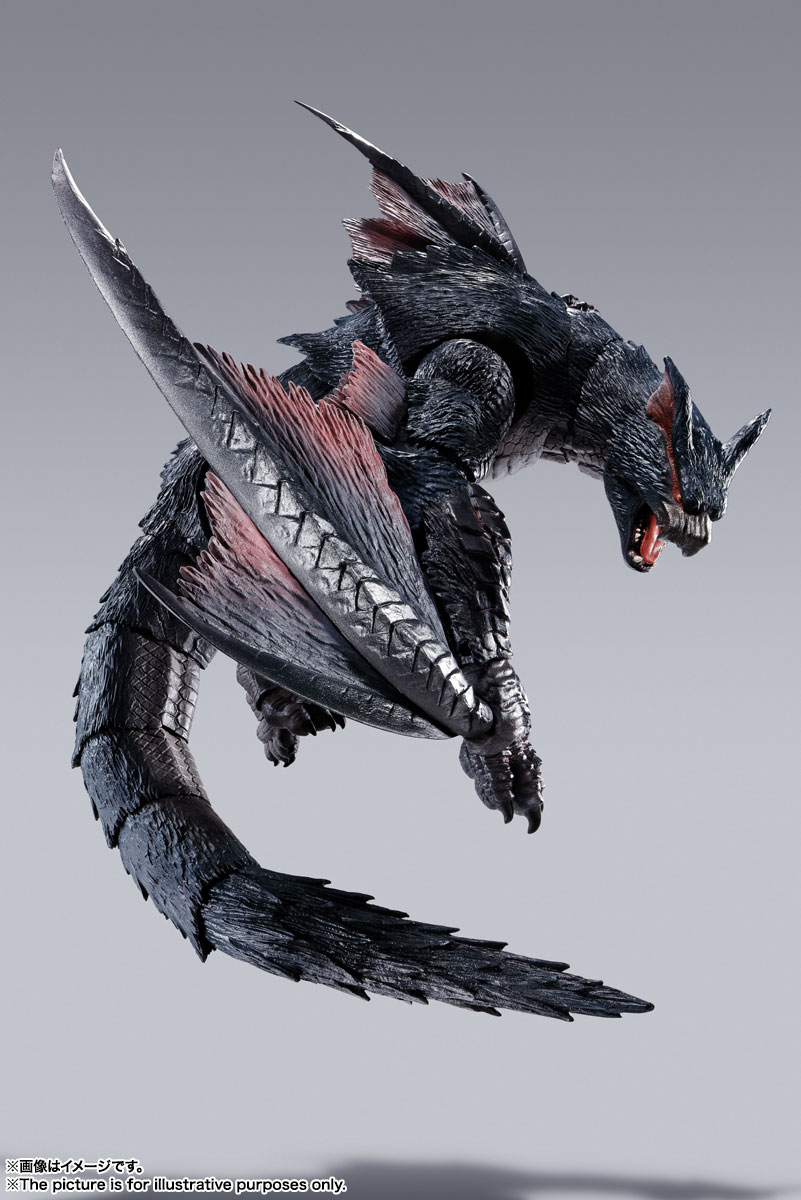 S.H.MonsterArts Nargacuga (Monster Hunter World: Iceborn)
