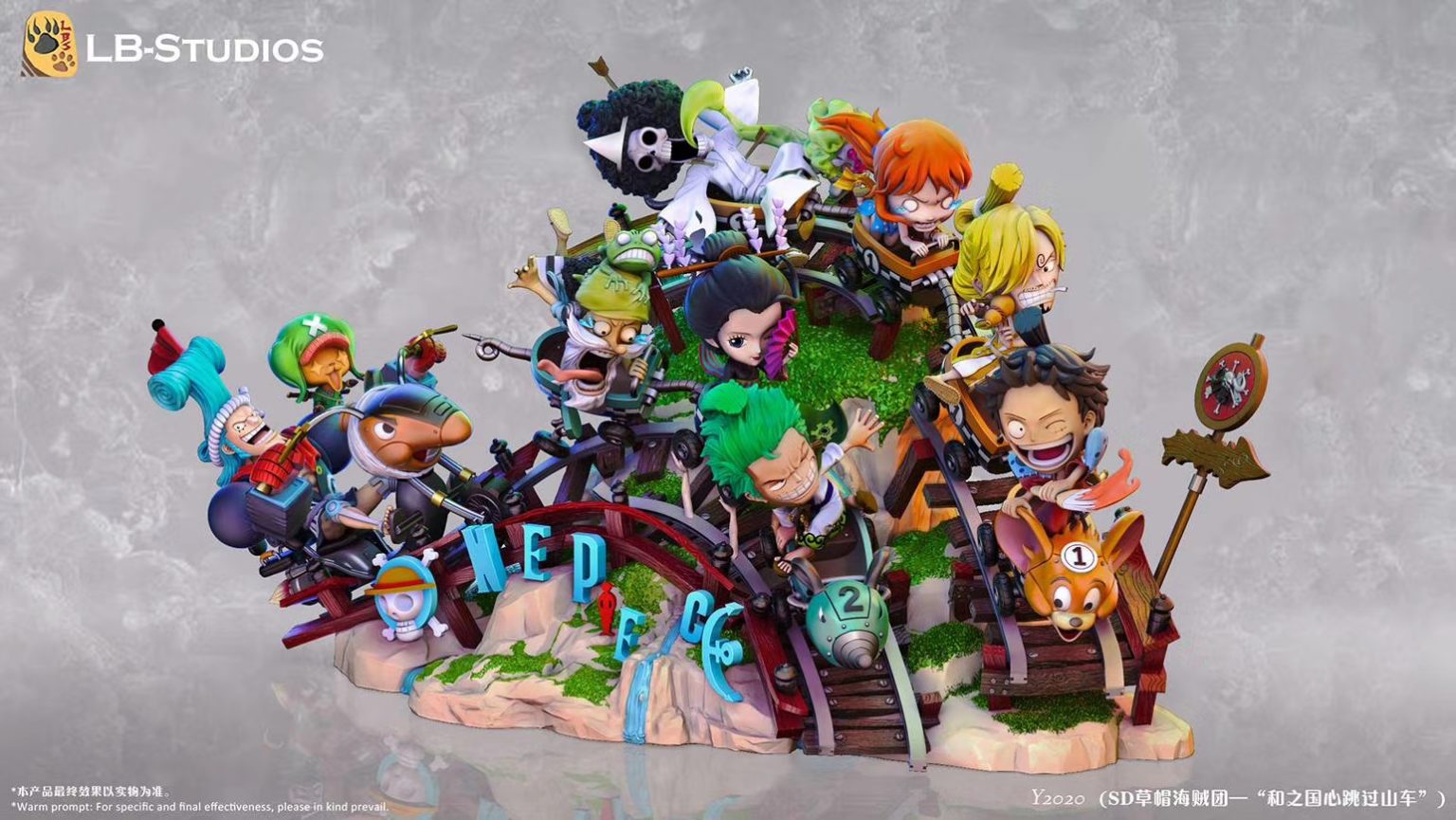 Roller Coaster Straw Hat Crew