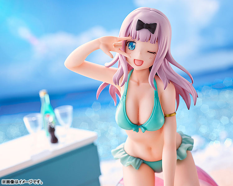 Kaguya wants to tell-Genius's love brain battle-Chika Fujiwara Swimsuit Ver. 1/7