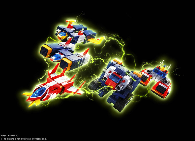 DX Soul of Chogokin VOLT IN BOX Choudenji Machine Voltes V