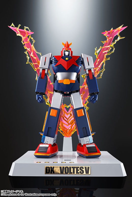 DX Soul of Chogokin VOLT IN BOX Choudenji Machine Voltes V