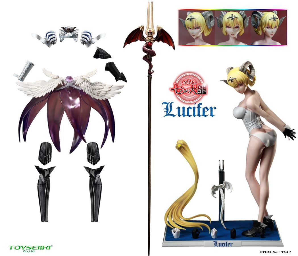 Seamless Action Figure - Lucifer (Sin: Nanatsu no Taizai)