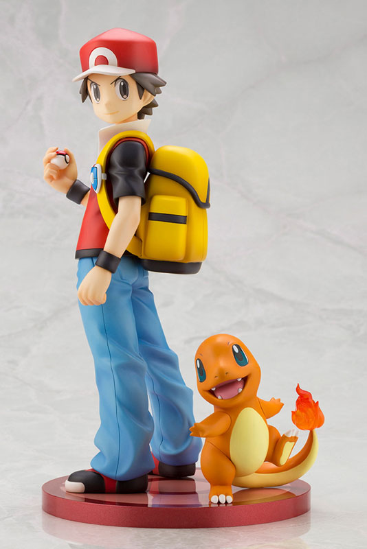ARTFX J (Pokemon) Series Red with Charmander 1/8