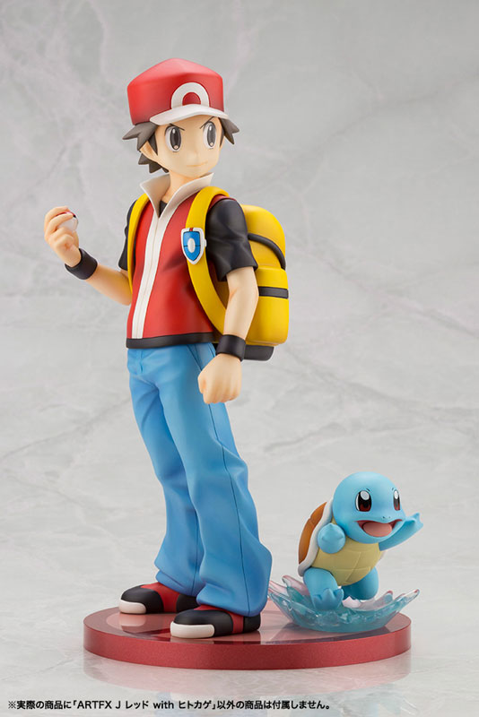 ARTFX J (Pokemon) Series Red with Charmander 1/8