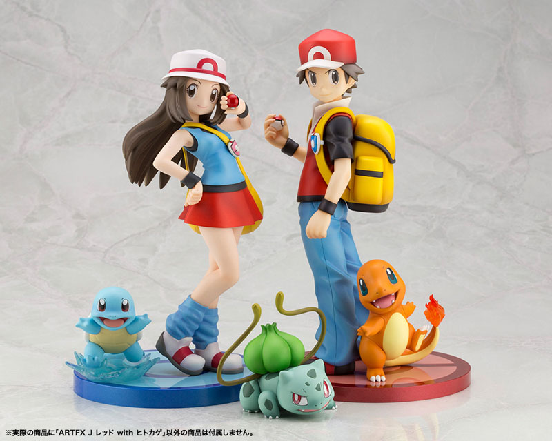 ARTFX J (Pokemon) Series Red with Charmander 1/8