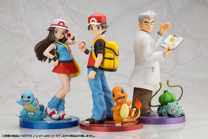 ARTFX J (Pokemon) Series Red with Charmander 1/8