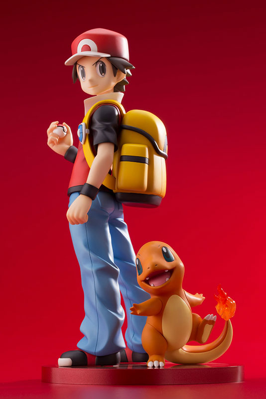 ARTFX J (Pokemon) Series Red with Charmander 1/8
