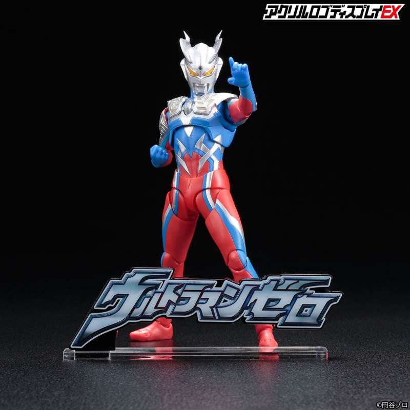 Acrylic logo display EX Ultraman Zero