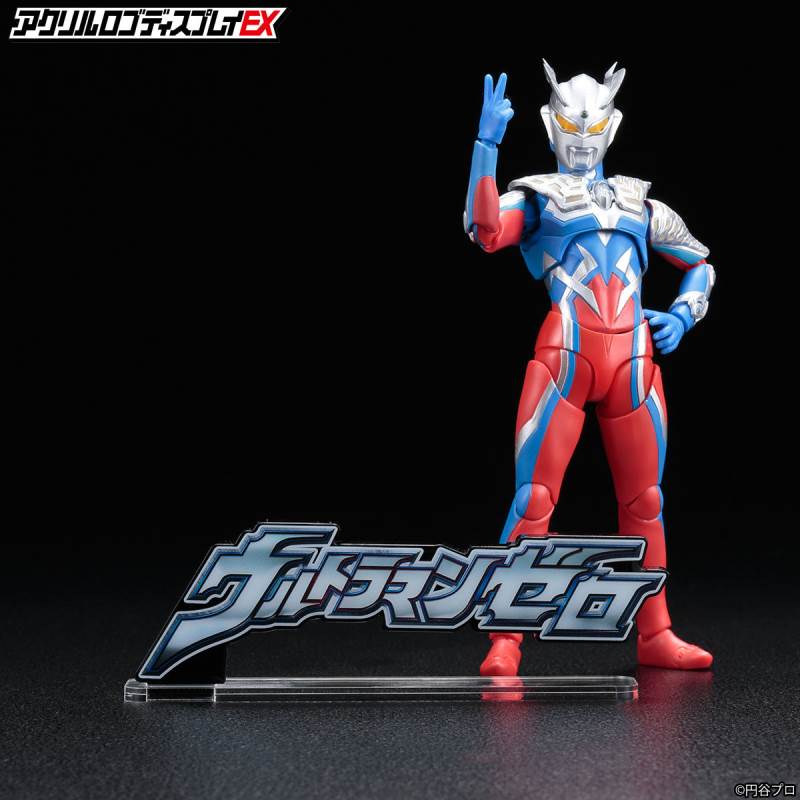 Acrylic logo display EX Ultraman Zero