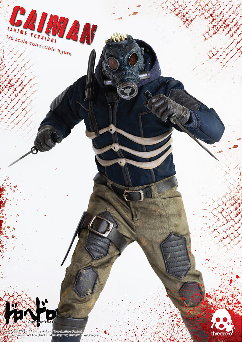 1/6 Dorohedo - Caiman (animated version)