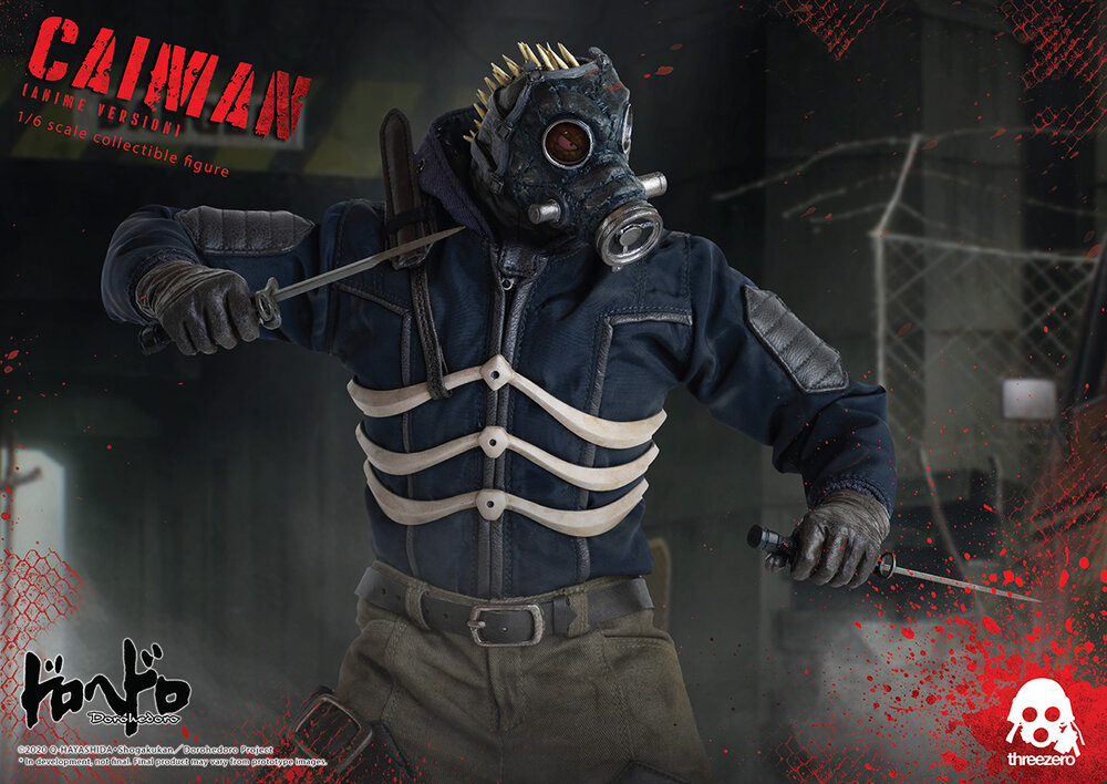 1/6 Dorohedo - Caiman (animated version)