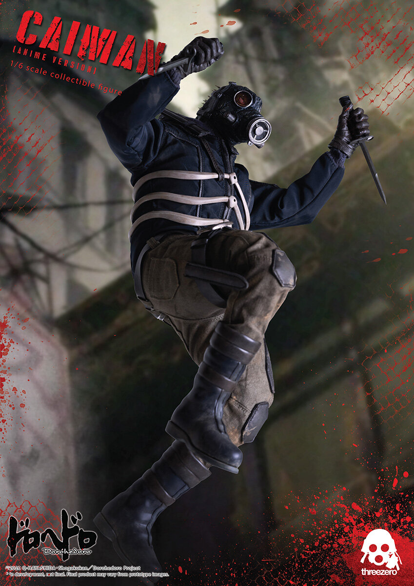 1/6 Dorohedo - Caiman (animated version)