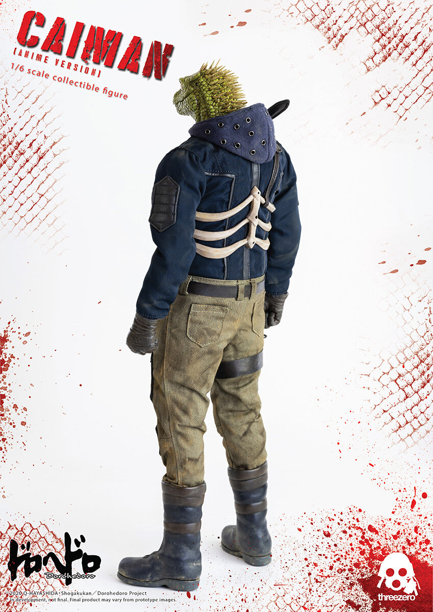 1/6 Dorohedo - Caiman (animated version)