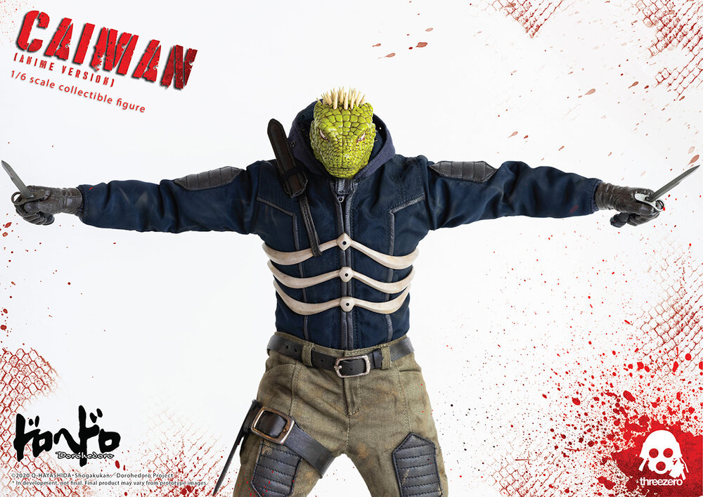 1/6 Dorohedo - Caiman (animated version)