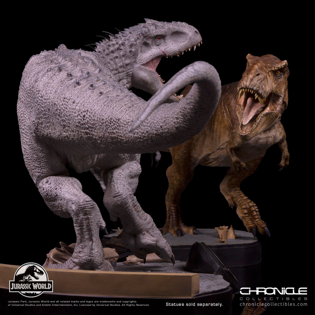 Jurassic World – Final Battle Tyrannosaurus Rex 1:24 Scale Statue