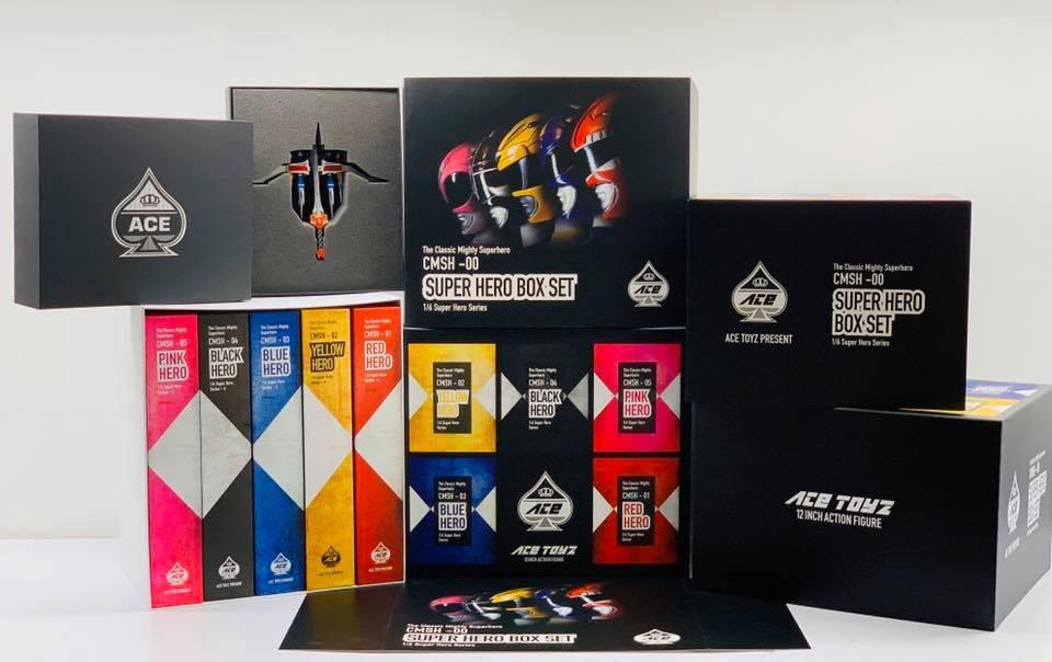 1/6 scale The Classic Mighty Super Hero Box Set of 5