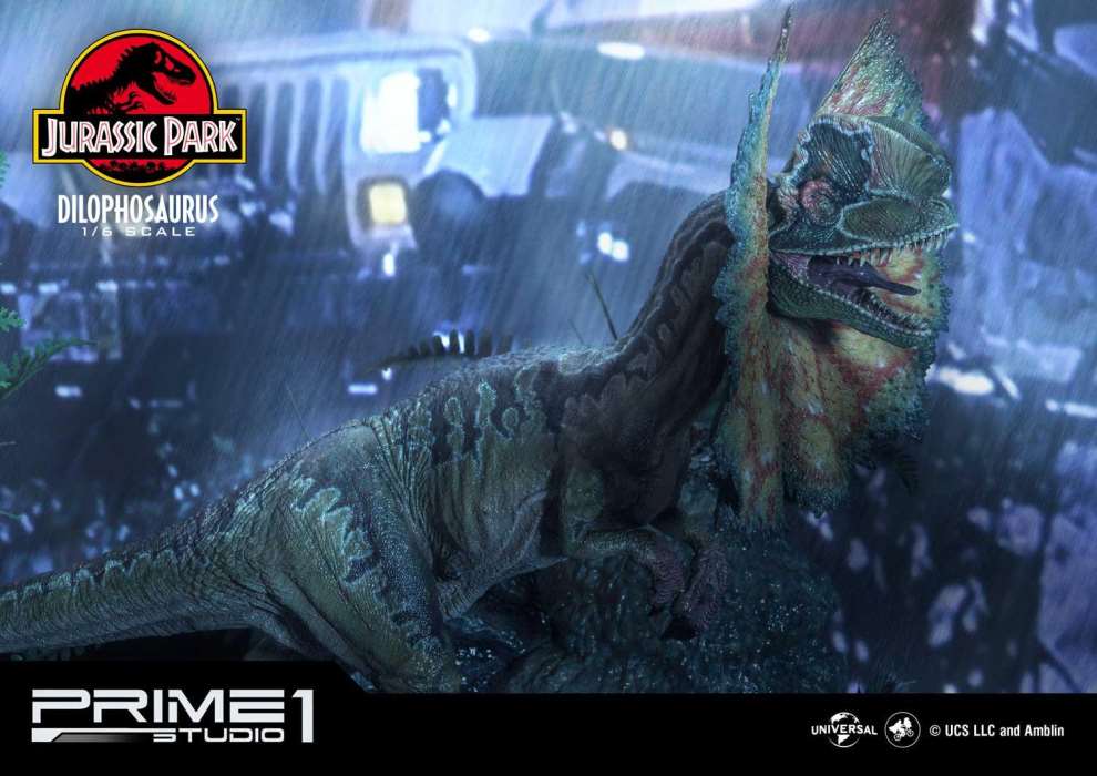 Jurassic Park (Film) Dilophosaurus