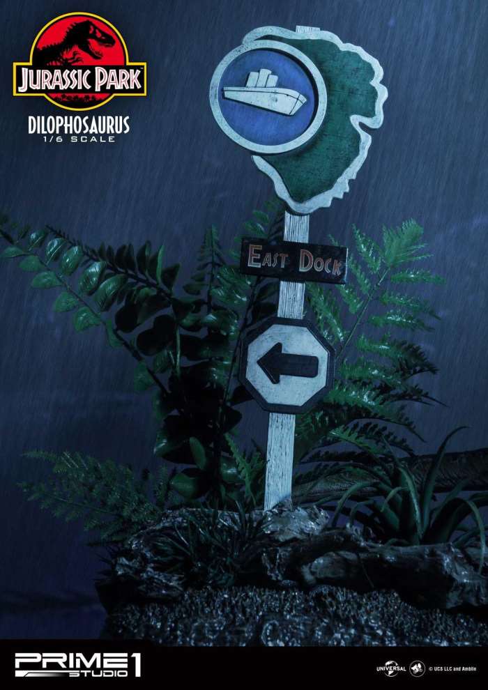 Jurassic Park (Film) Dilophosaurus