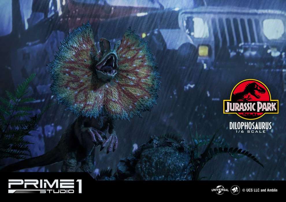 Jurassic Park (Film) Dilophosaurus