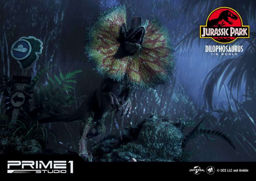 Jurassic Park (Film) Dilophosaurus