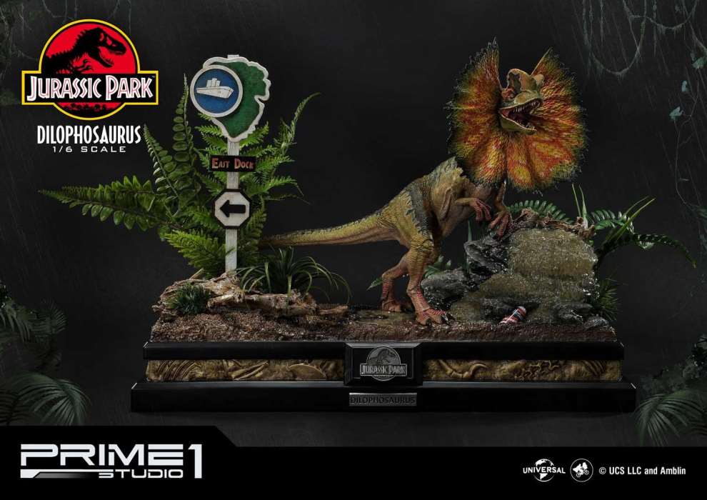 Jurassic Park (Film) Dilophosaurus