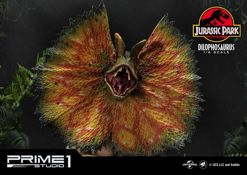 Jurassic Park (Film) Dilophosaurus