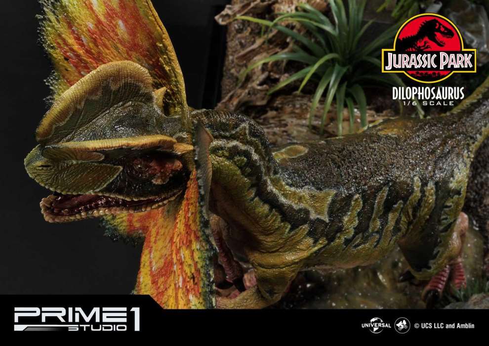 Jurassic Park (Film) Dilophosaurus
