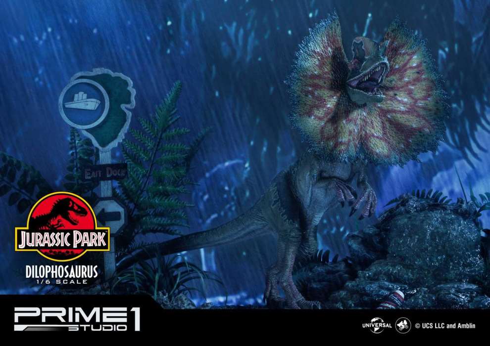Jurassic Park (Film) Dilophosaurus