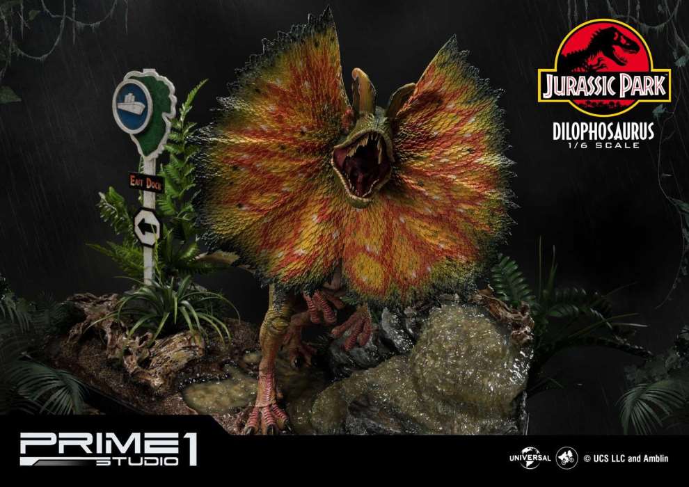 Jurassic Park (Film) Dilophosaurus