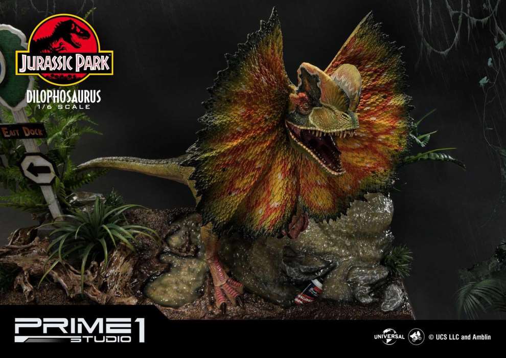 Jurassic Park (Film) Dilophosaurus
