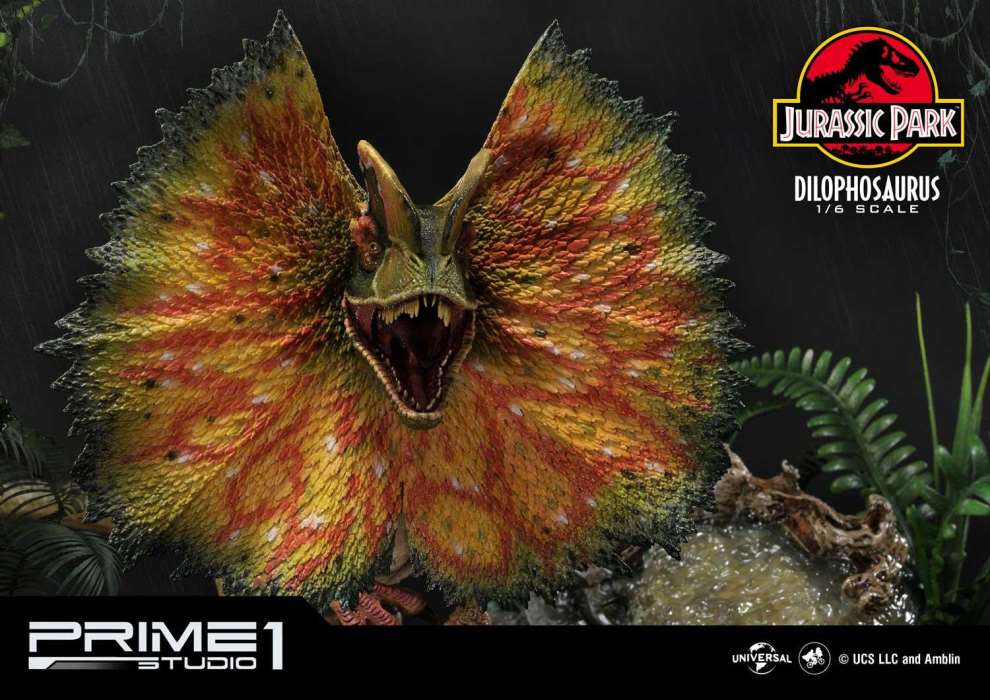 Jurassic Park (Film) Dilophosaurus