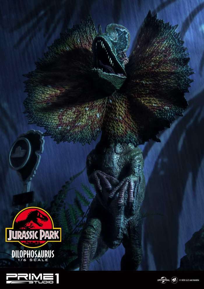 Jurassic Park (Film) Dilophosaurus