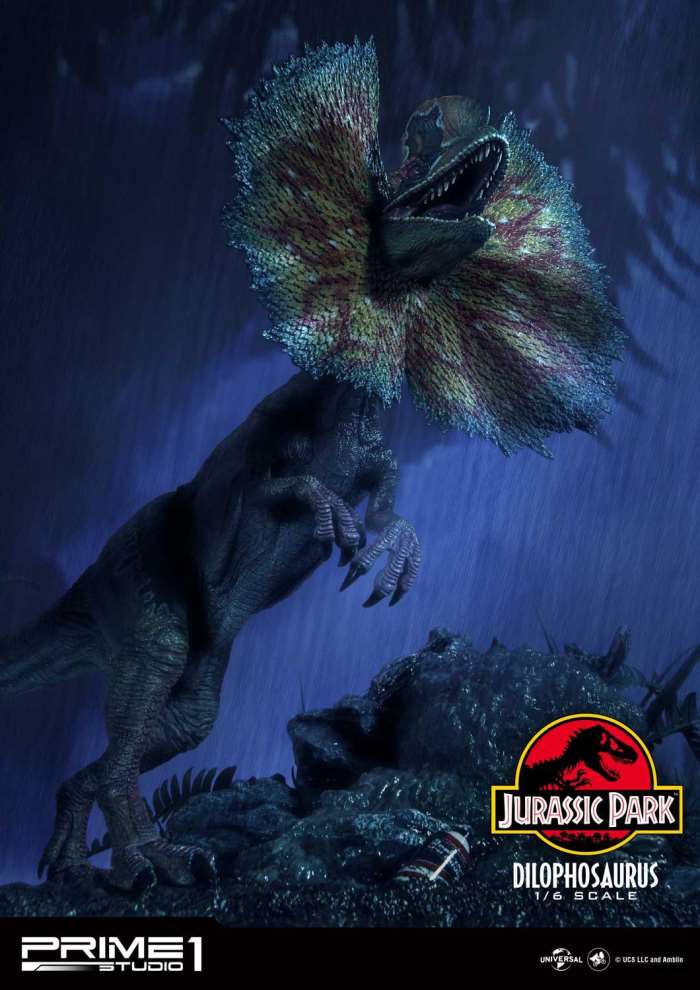Jurassic Park (Film) Dilophosaurus