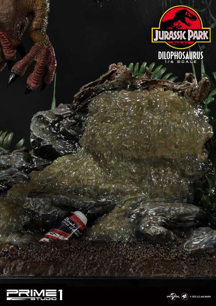 Jurassic Park (Film) Dilophosaurus