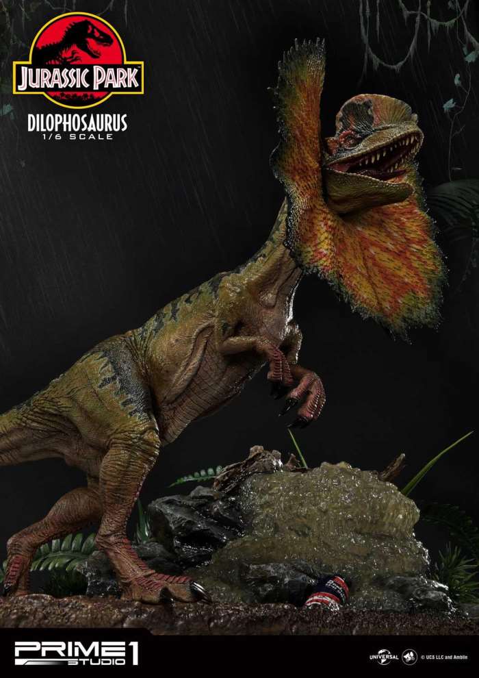 Jurassic Park (Film) Dilophosaurus