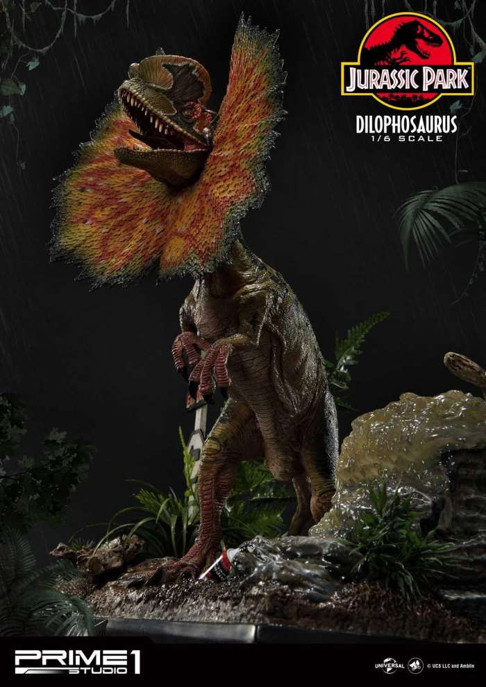 Jurassic Park (Film) Dilophosaurus