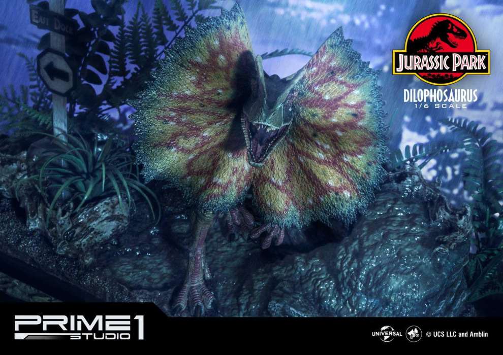 Jurassic Park (Film) Dilophosaurus