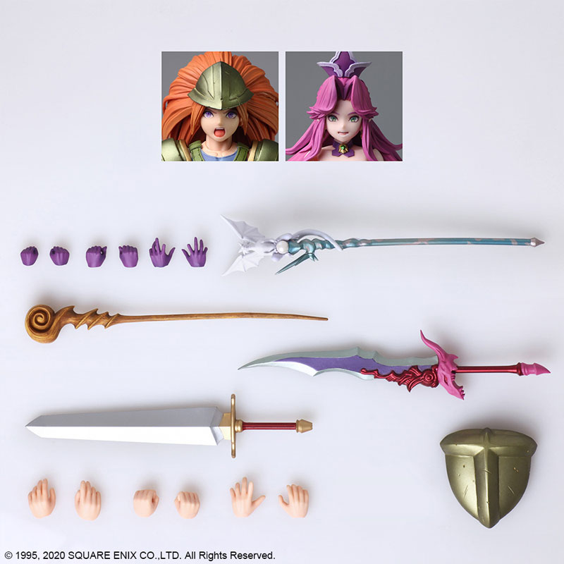 Seiken Densetsu Series Trials of Mana Bring Arts Duran & Angela