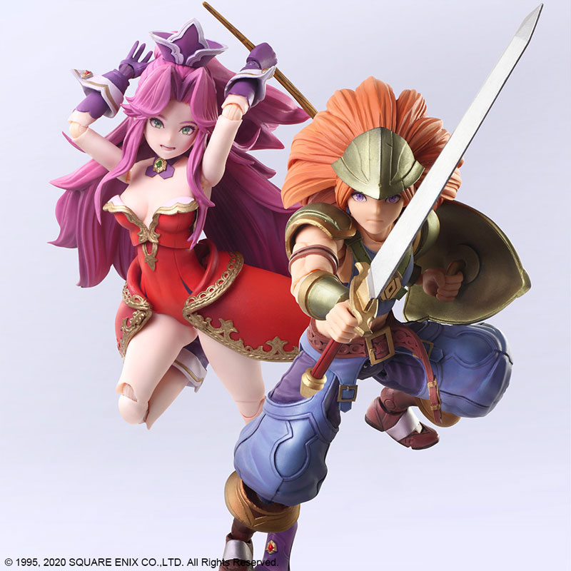 Seiken Densetsu Series Trials of Mana Bring Arts Duran & Angela