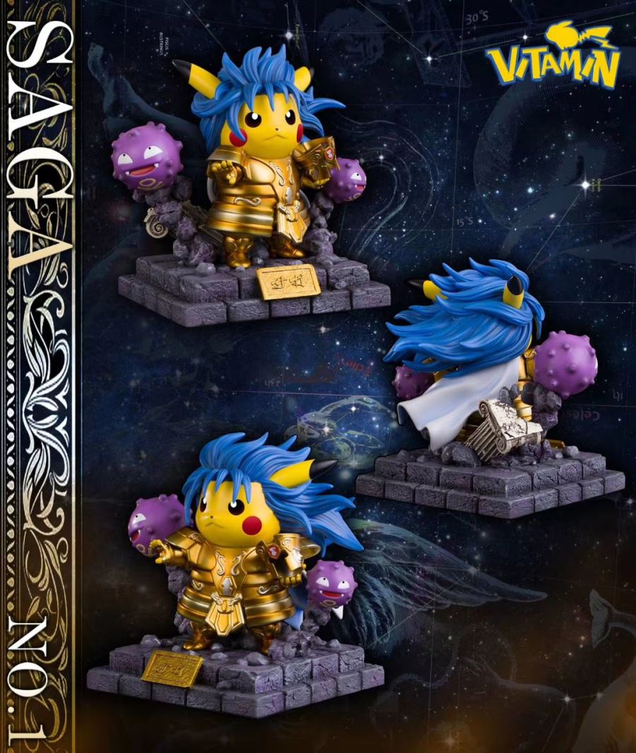 Pikachu cos Gemini Saga