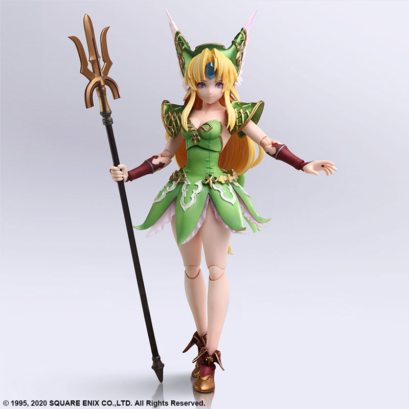 Seiken Densetsu Series Trials of Mana Bring Arts Hawkeye & Riesz