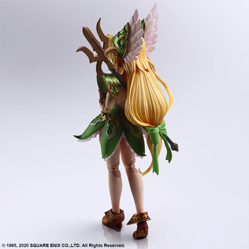 Seiken Densetsu Series Trials of Mana Bring Arts Hawkeye & Riesz