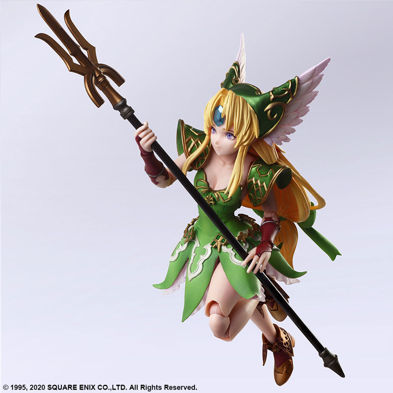 Seiken Densetsu Series Trials of Mana Bring Arts Hawkeye & Riesz