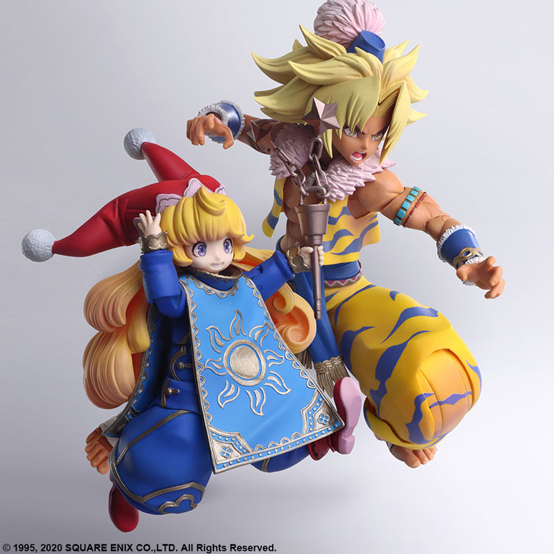 Seiken Densetsu Series Trials of Mana Bring Arts Kevin & Charlotte