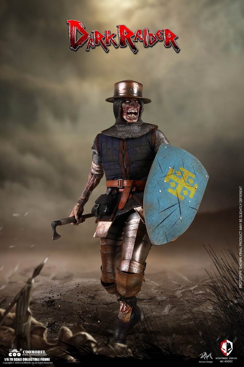 1/6 NS002 NIGHTMARE SEIRES (DIECAST ALLOY)  - DARK RAIDER